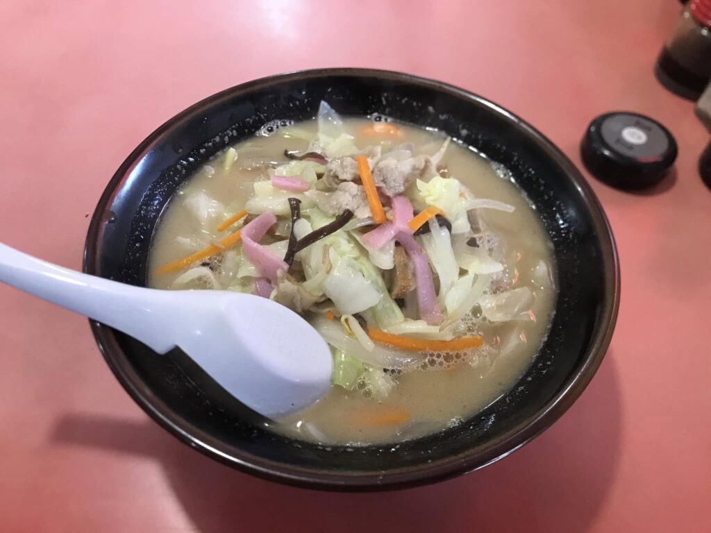 alt="宝寿苑の濃厚長崎チャンポン"